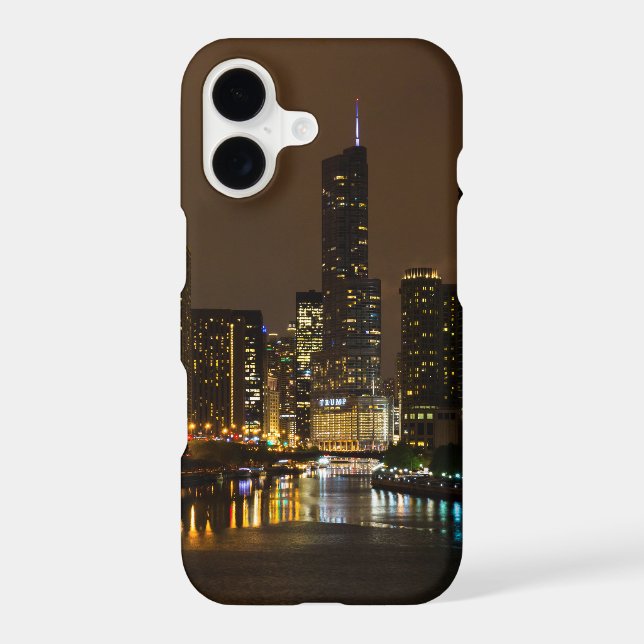 Chicago River Night Storm (Back)