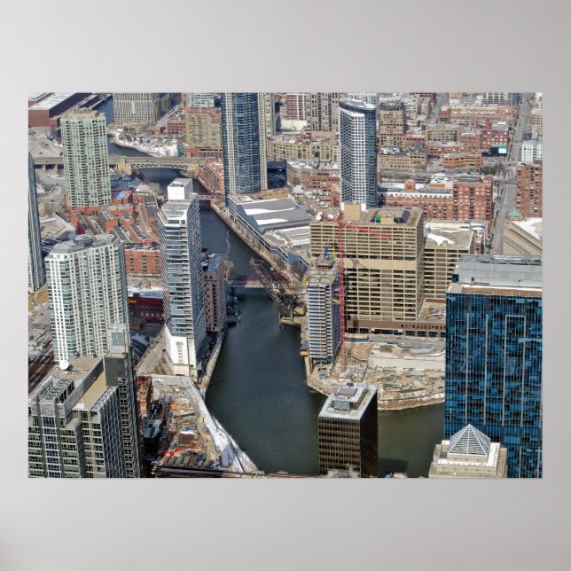 Chicago River Poster (Front)