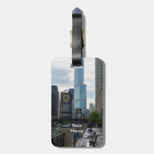 Chicago River Walk Luggage Tag