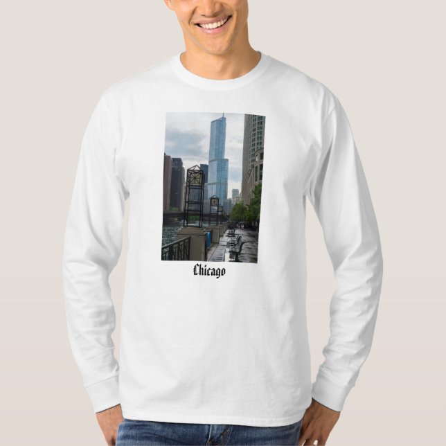Chicago River Walk T-Shirt (Front)