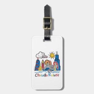 Chicago Rules Luggage Tag