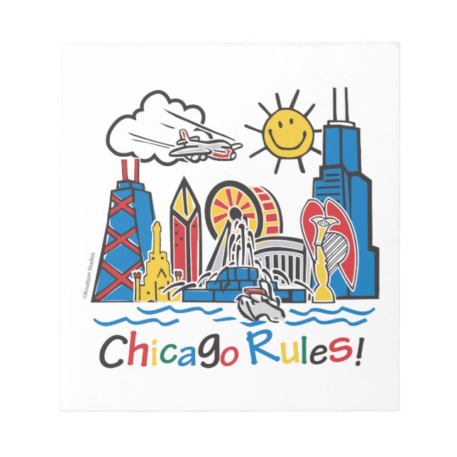 Chicago Rules Notepad (Front)