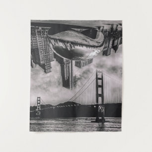 Chicago San Francisco Tapestry