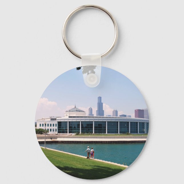 Chicago Shedd Aquarium collection Key Ring (Front)