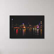 Chicago Skyline at Night
