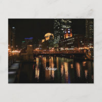 Chicago Skyline at Night