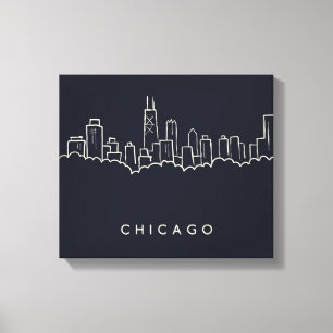 Chicago Skyline Canvas Print