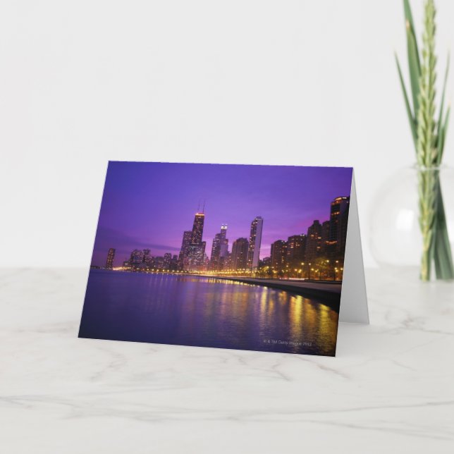 Chicago Skyline Card (Front)