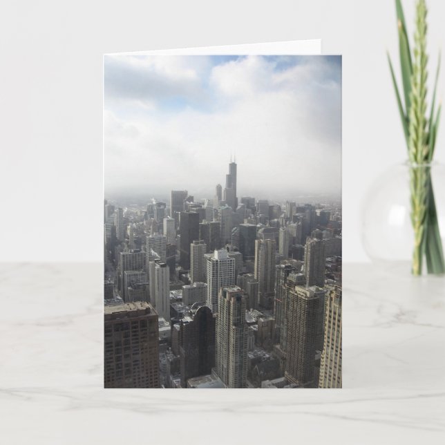 Chicago Skyline Card (Front)