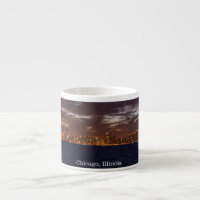Chicago Skyline espresso mug
