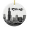 Chicago Skyline Etched