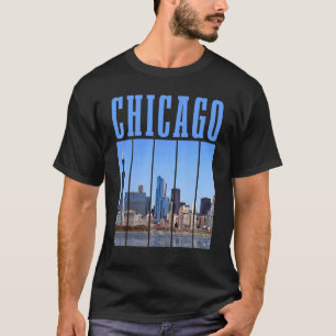 Chicago Skyline Illinois Vintage Pride Chicago T-Shirt