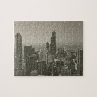 Chicago Skyline, John Hancock Centre Skydeck 2 Jigsaw Puzzle