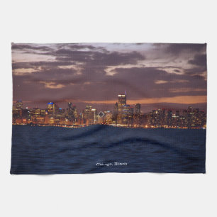 Chicago Skyline kitchen towel