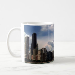 Chicago Skyline Lake Michigan Summer Coffee Mug