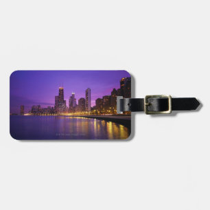 Chicago Skyline Luggage Tag