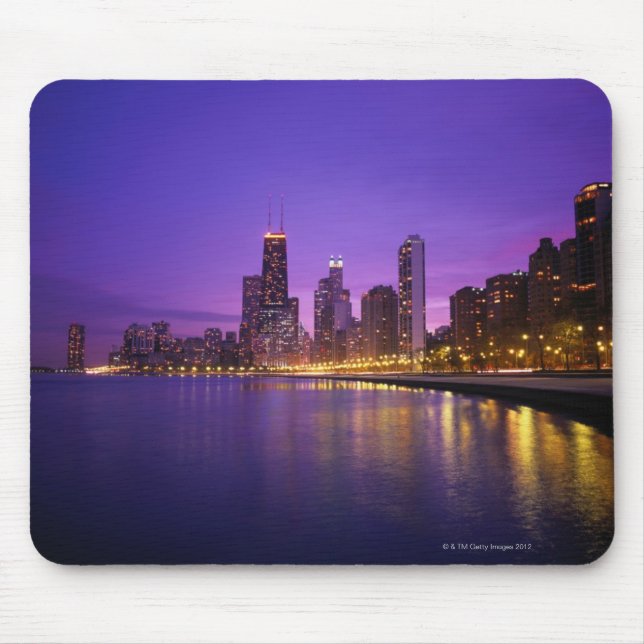 Chicago Skyline Mouse Pad (Front)