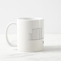 Chicago Skyline Mug – Illinois Line Art