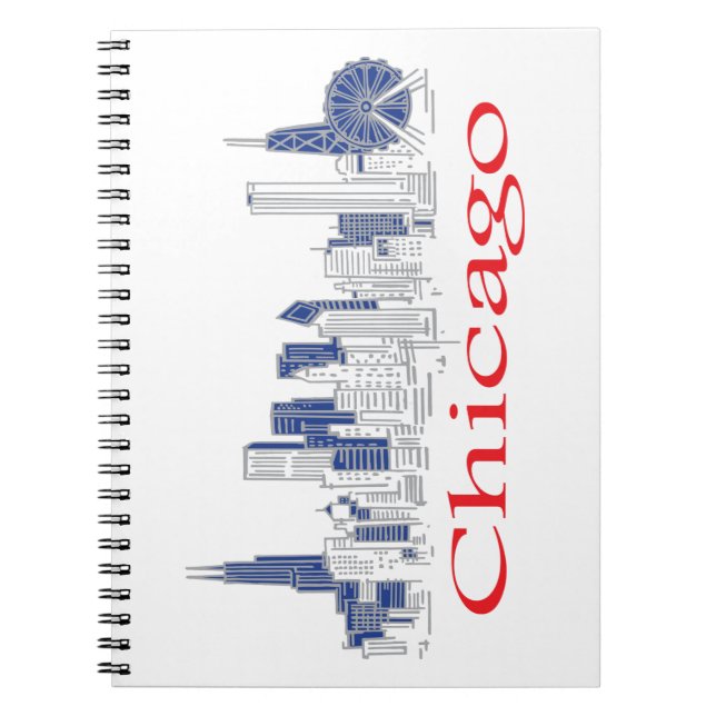 Chicago-Skyline Notebook (Front)