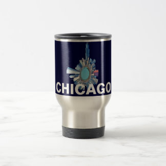 chicago skyline planet travel mug