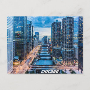 Chicago Skyline Postcard
