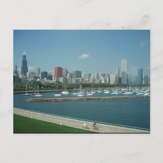 Chicago Skyline Postcard (Front)