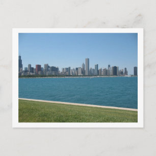 "Chicago Skyline" Postcard