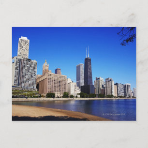 Chicago Skyline. Postcard