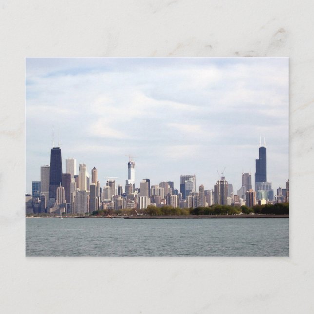 Chicago Skyline Postcard (Front)