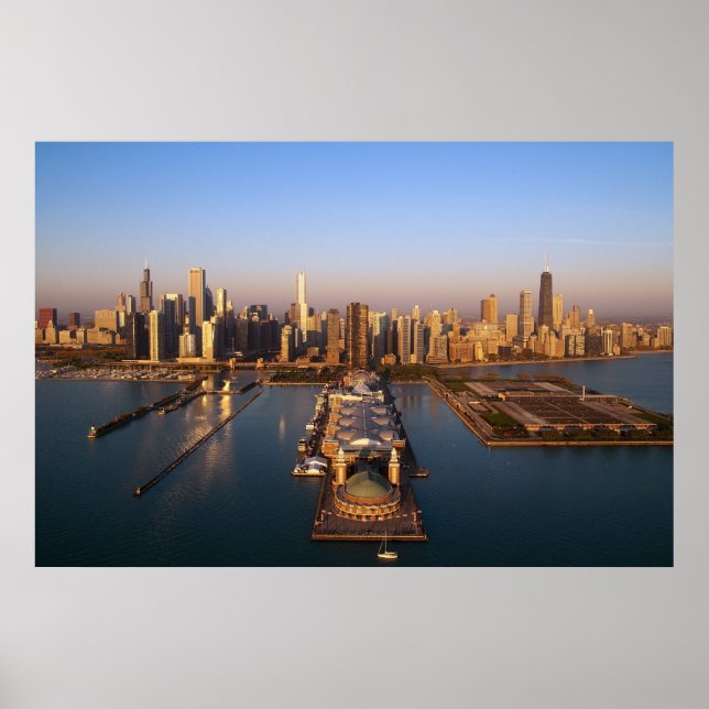 Chicago Skyline Poster (Front)