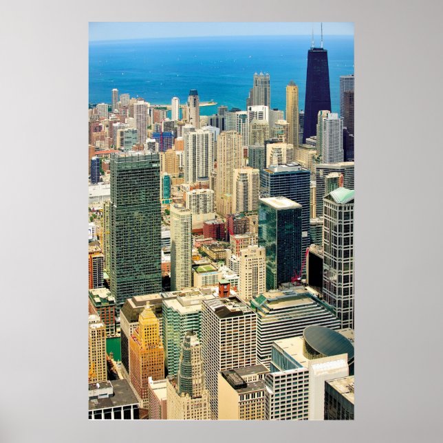 Chicago skyline poster (Front)