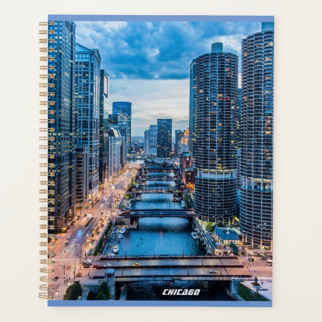 Chicago Skyline River Planner (Front)