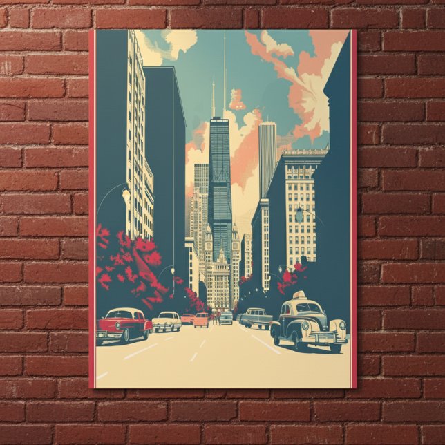 Chicago Skyline Travel Postcard (Creator Uploaded)