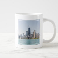 Chicago Skyline With Lake Michigan