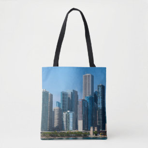 Chicago Skyscrapers Tote Bag