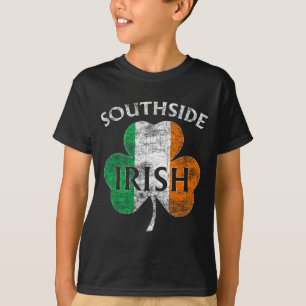 Chicago Southside Irish Flag St. Patrick's Day T-Shirt