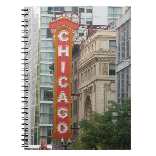 Chicago Spiral Notebook (Front)