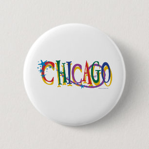 Chicago Stars 6 Cm Round Badge
