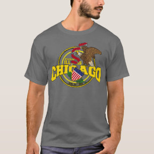Chicago State of Illinois giftUSA T-Shirt