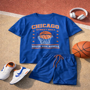 Chicago Streetball South Side Rebels Vintage T-Shirt