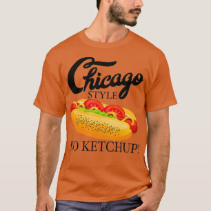Chicago Style Hot Dog Summer 4th Of July No Gift T-Shirt