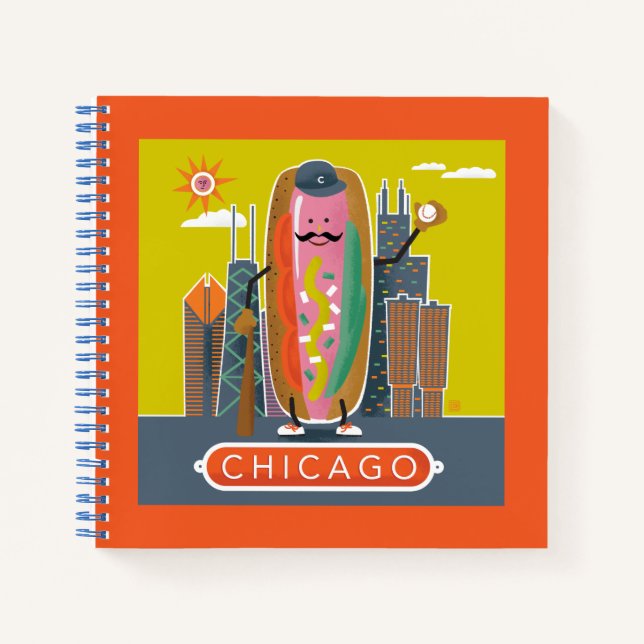 Chicago-Style Hotdog Notebook (Front)