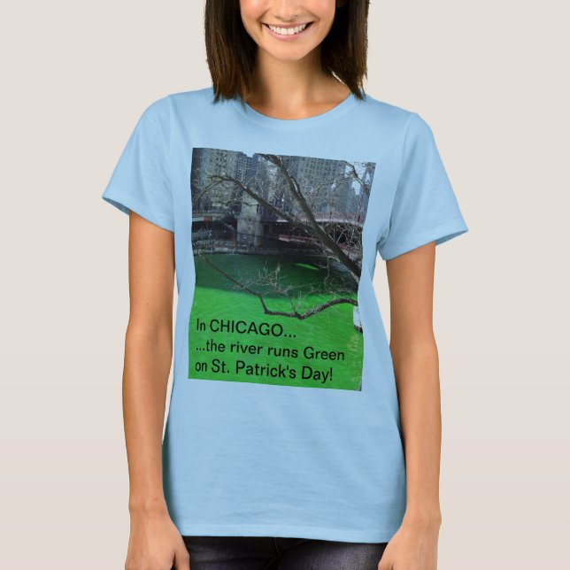 Chicago T-Shirt for St. Patrick's Day (Front)