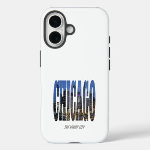 Chicago The Windy City iPhone 16 Case