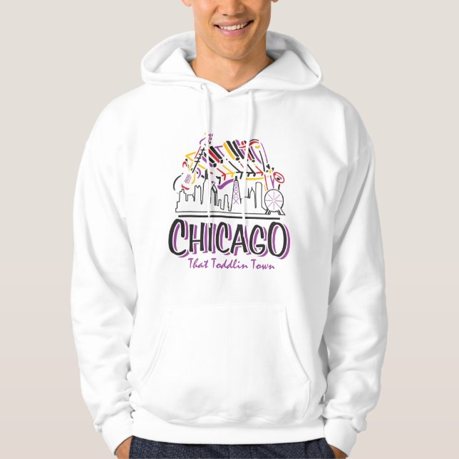 CHICAGO-TODDLIN-TOWN HOODIE (Front)