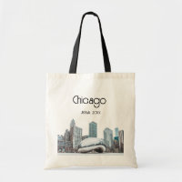 Chicago Tote Bag Corporate Event Welcome Bag