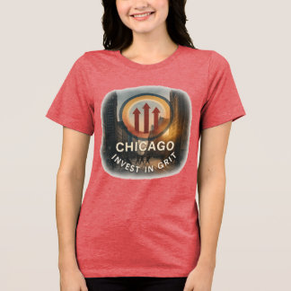 Chicago Tri-blend Tee | Featherlight Urban Grace