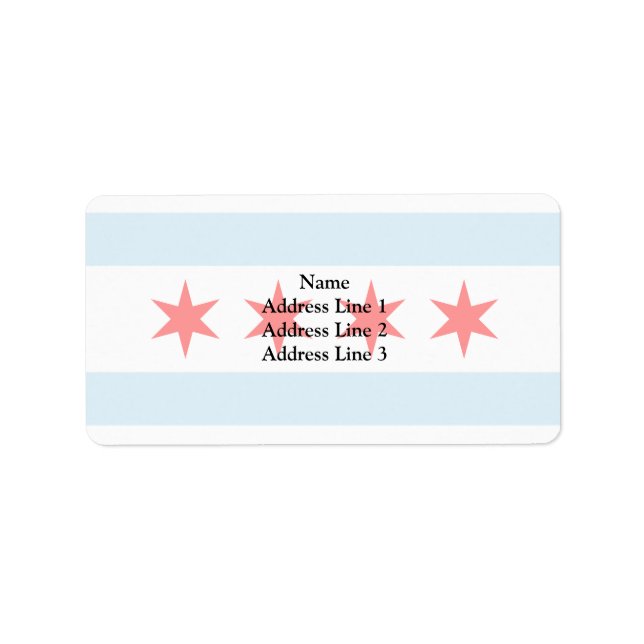 Chicago, United States Label (Front)