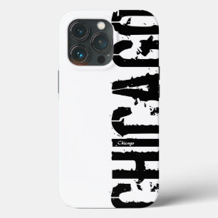 Chicago - Urban Style Black And White iPhone Case