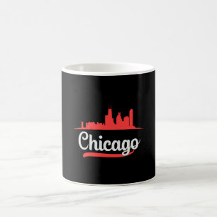 Chicago USA City Cityscape Skyline Funny Gift Idea Coffee Mug